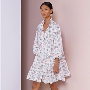 Magali Pascal Rochelle Shirt Dress in Wildflower Light